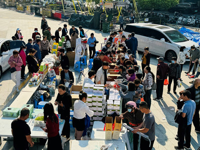 徐州鼓楼环城街道 农副产品进社区 搭建消费新场景