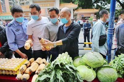 广东白云 善待湖北农副产品，携手共促销售行动